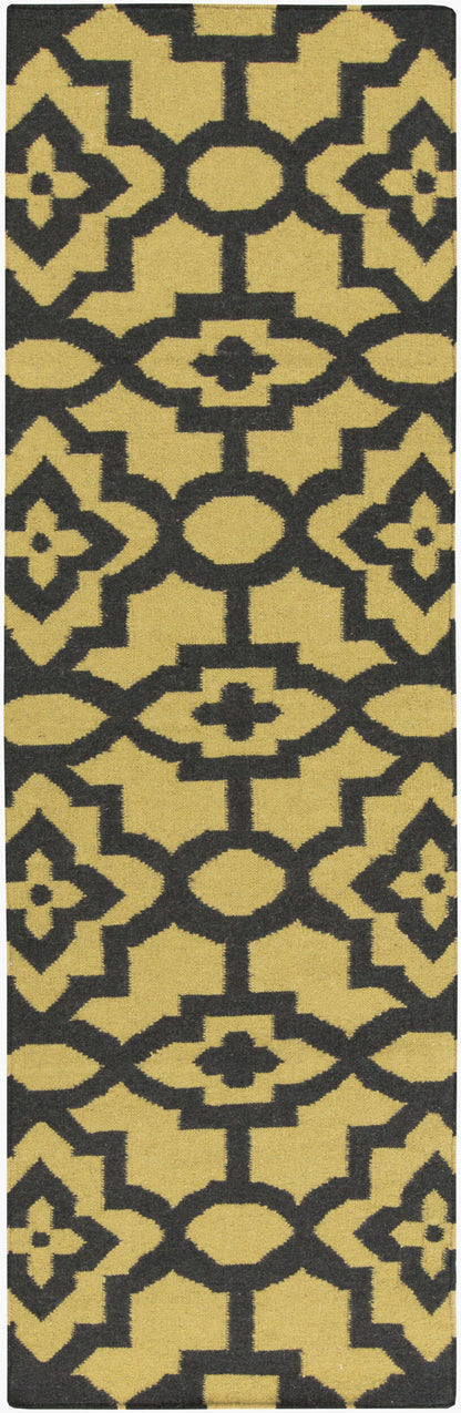 Alfombra de lana hecha a mano Market Place MKP-1017 de 2,4 m