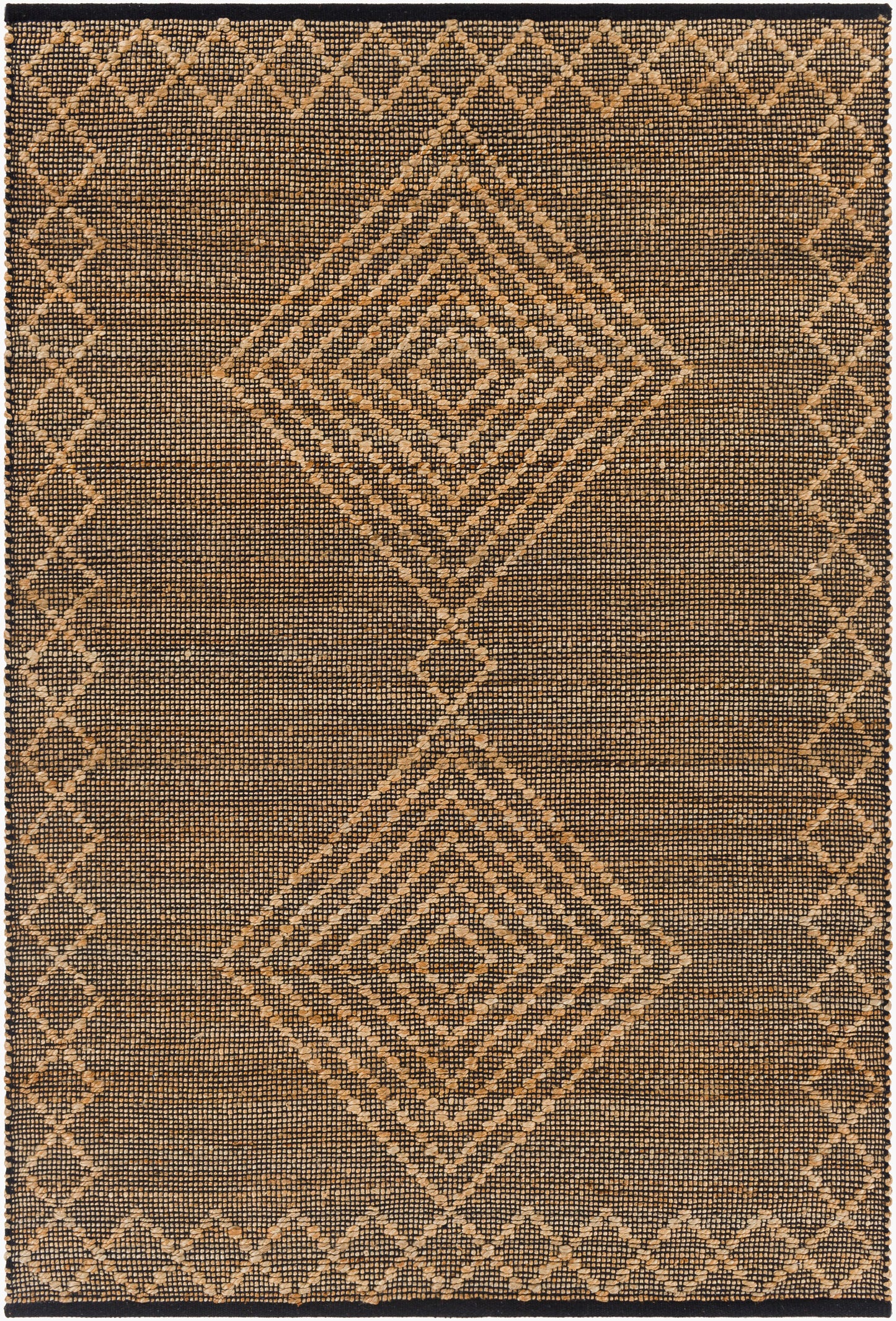 Alfombra de yute hecha a mano Mallorca MLC-2300 de 1,52 m x 2,13 m