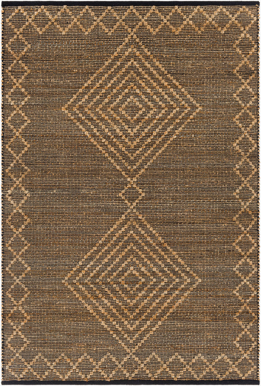 Alfombra de yute hecha a mano Mallorca MLC-2300 de 1,52 m x 2,13 m