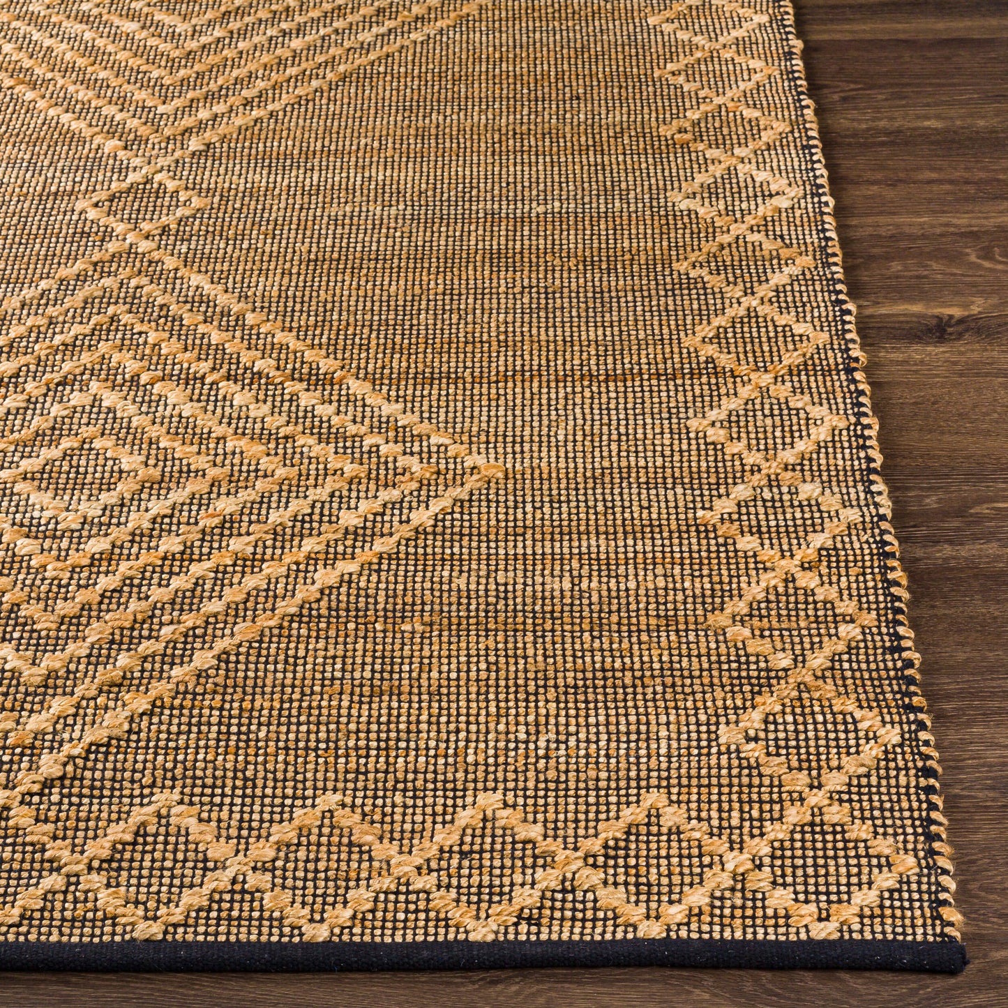 Alfombra de yute hecha a mano Mallorca MLC-2300 de 1,52 m x 2,13 m