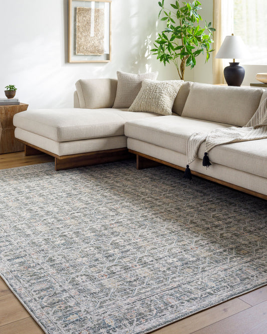 Marlon MLO-2301 10' x 14' Machine Woven Area Rug
