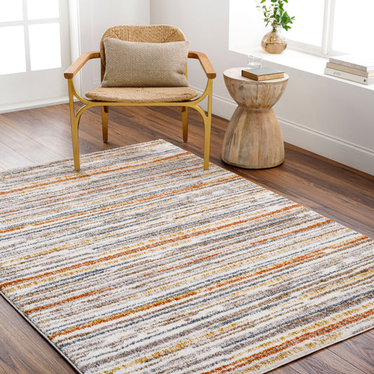Alfombra tejida a máquina Monet MMO-2301 de 1,52 m x 2,13 m