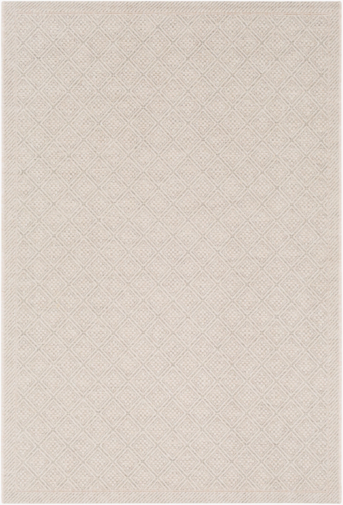 Alfombra decorativa para interior y exterior Marmaris MMS-2313 de 2' x 3', tejida a máquina