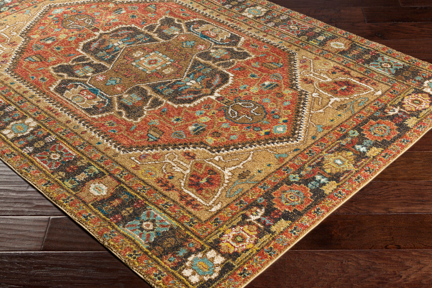 Masala Market MMT-2301 3' x 5' Machine Woven Accent Rug