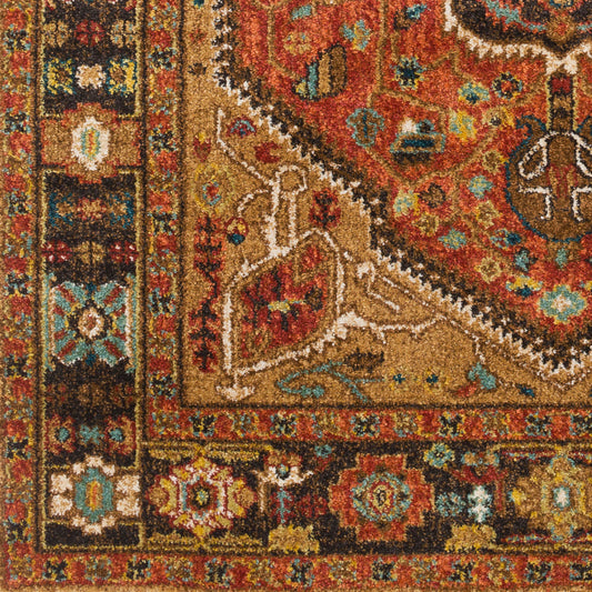 Masala Market MMT-2301 7ft Runner Machine Woven Runner Rug