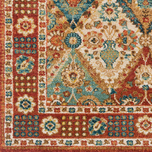 Masala Market MMT-2304 5' x 7' Machine Woven Area Rug