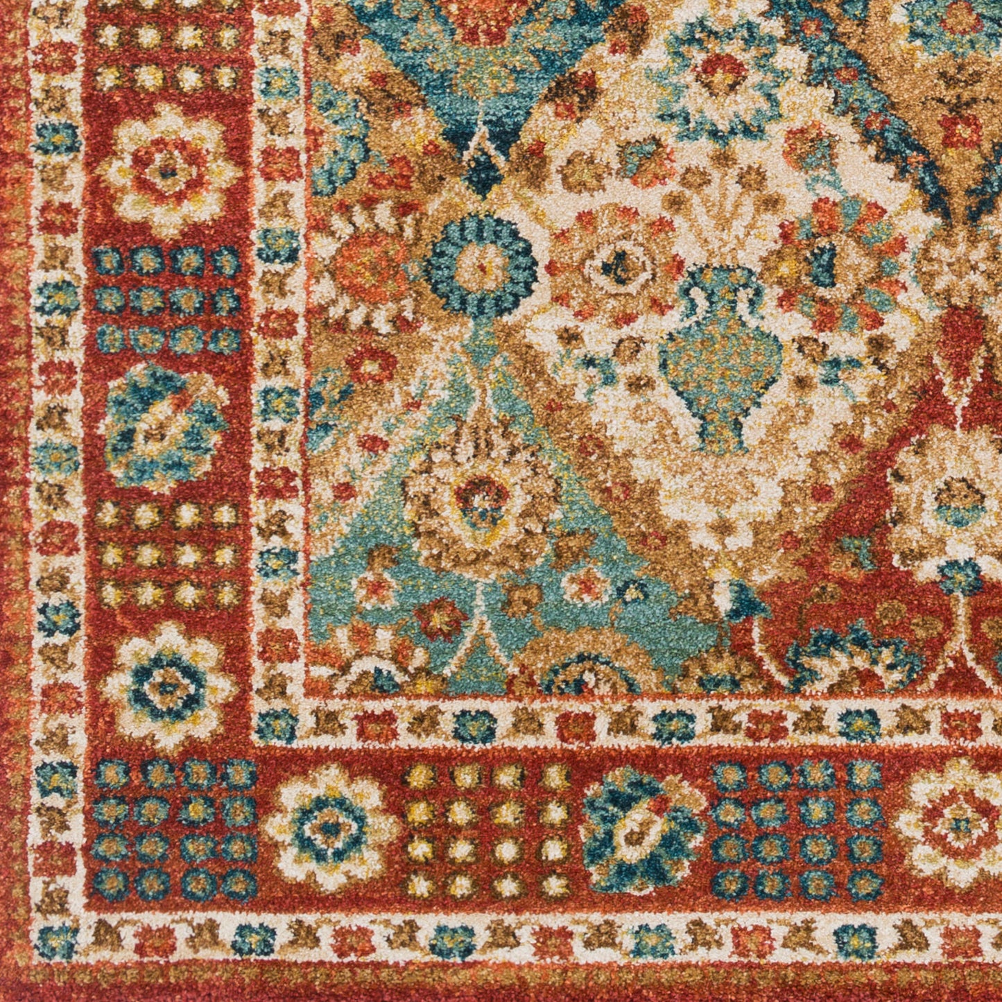 Masala Market MMT-2304 3' x 5' Machine Woven Accent Rug