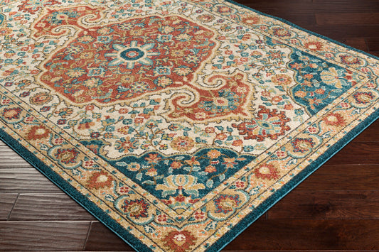 Masala Market MMT-2309 8' x 10' Machine Woven Area Rug