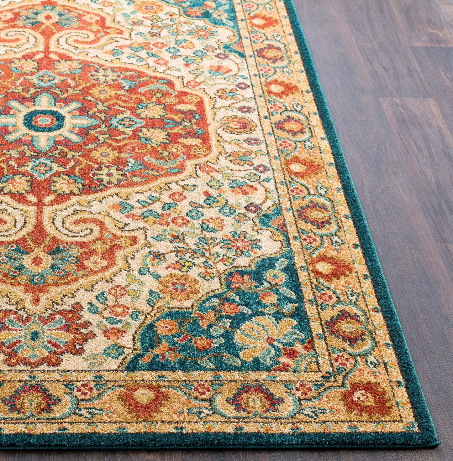 Masala Market MMT-2309 7ft Runner Machine Woven Runner Rug
