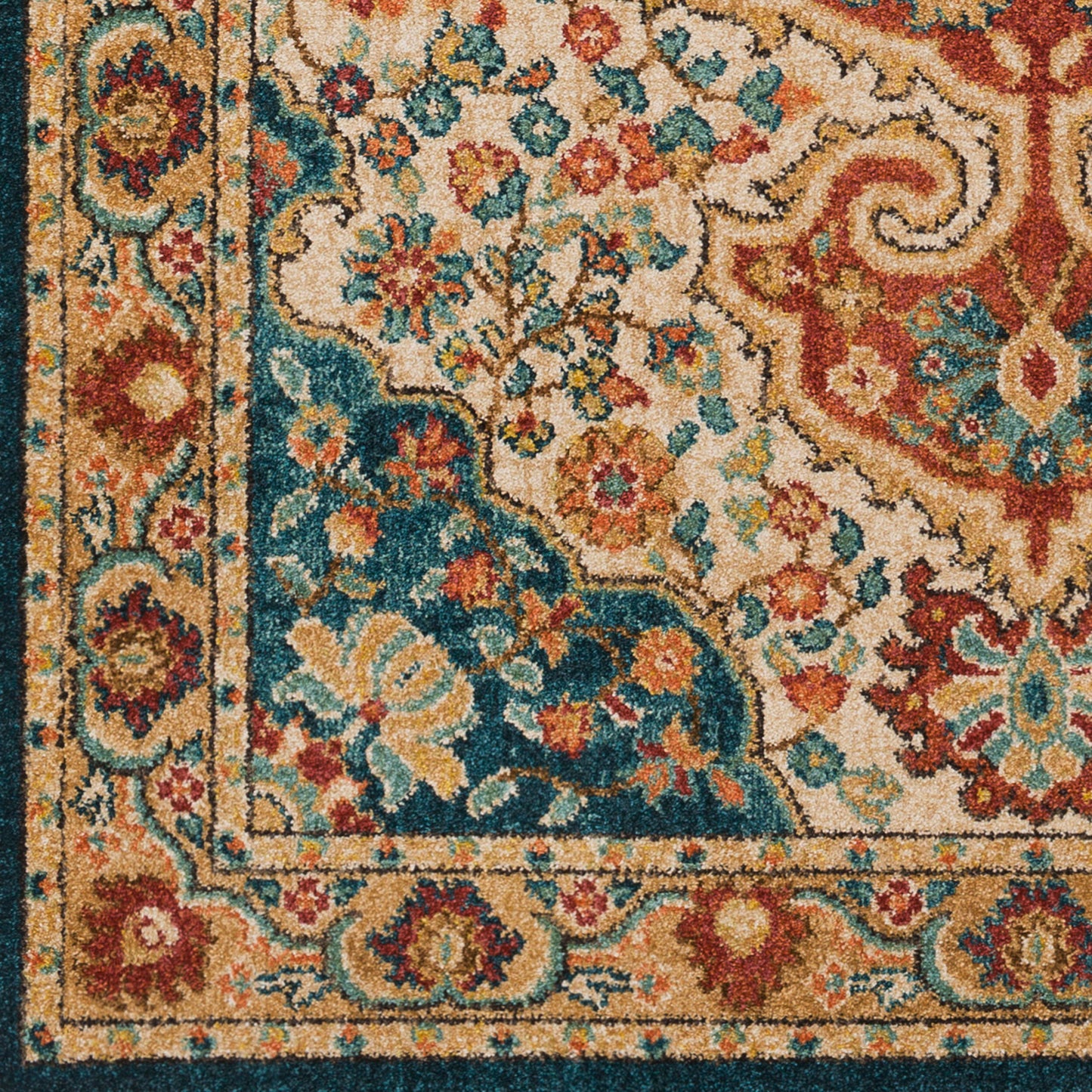 Masala Market MMT-2309 7ft Runner Machine Woven Runner Rug