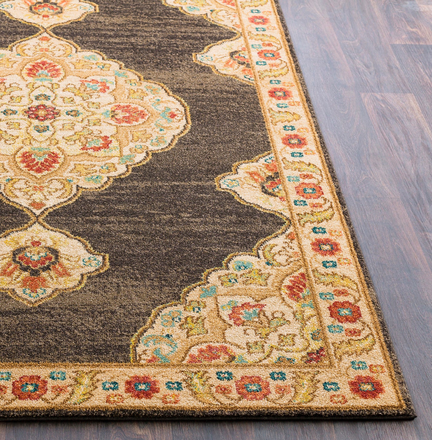 Masala Market MMT-2312 3' x 5' Machine Woven Accent Rug