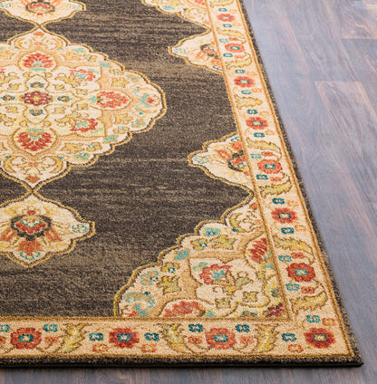 Masala Market MMT-2312 3' x 5' Machine Woven Accent Rug