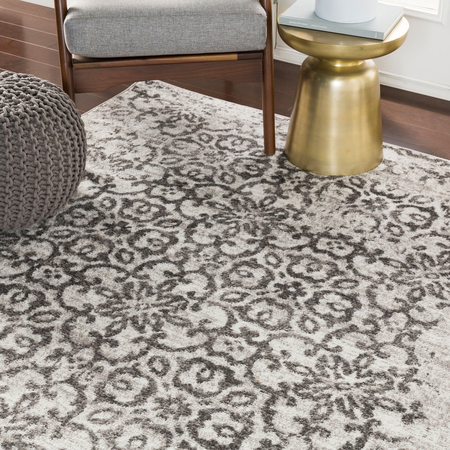 Monte Carlo MNC-2306 7ft Runner Machine Woven Runner Rug