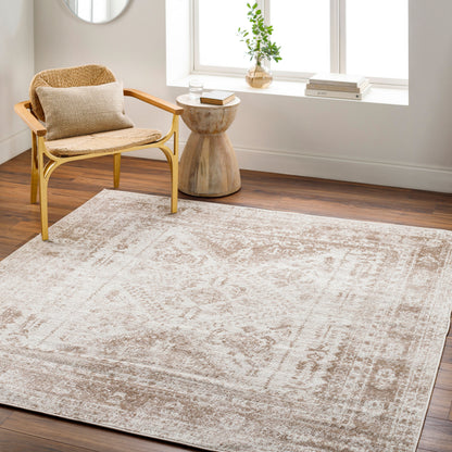Monte Carlo MNC-2341 5ft Square Machine Woven Area Rug