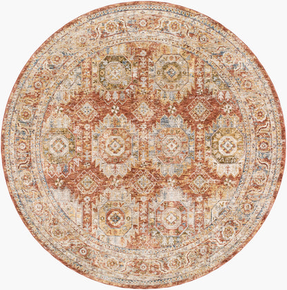 Mona Lisa MNI-2305 6ft Round Machine Woven Area Rug