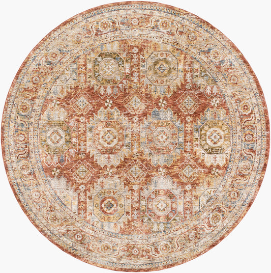 Mona Lisa MNI-2305 6ft Round Machine Woven Area Rug