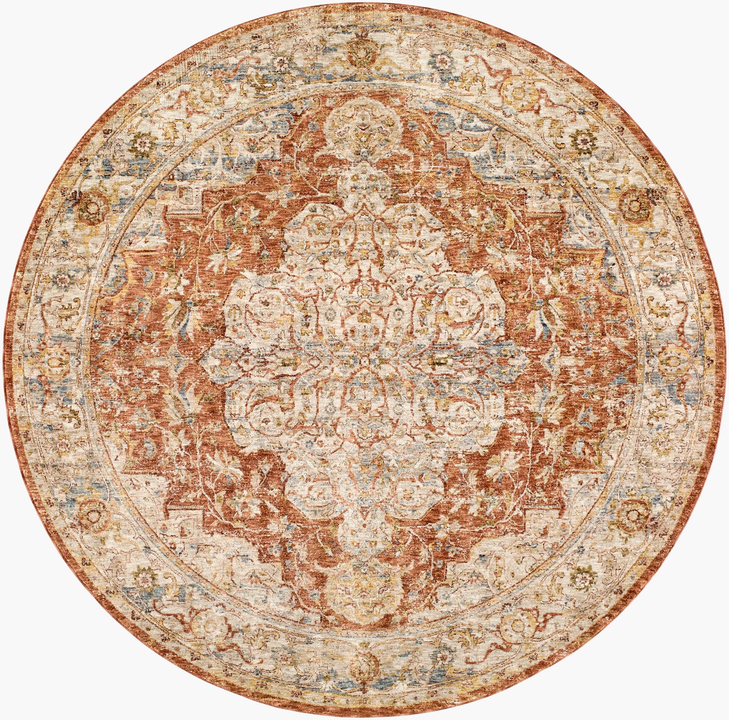 Mona Lisa MNI-2309 5ft Round Machine Woven Area Rug