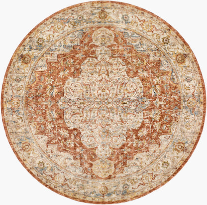 Mona Lisa MNI-2309 5ft Round Machine Woven Area Rug