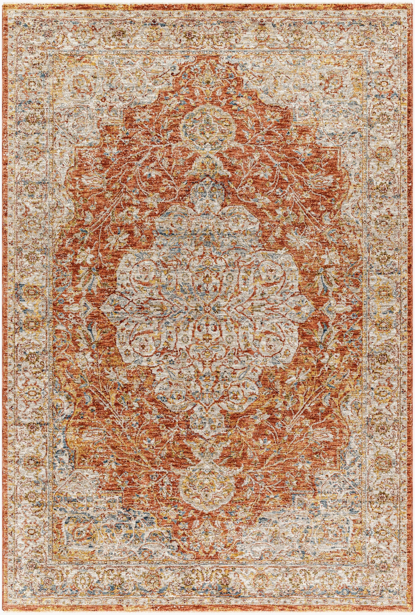 Mona Lisa MNI-2309 10ft Runner Machine Woven Runner Rug