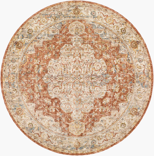 Mona Lisa MNI-2309 8ft Round Machine Woven Area Rug
