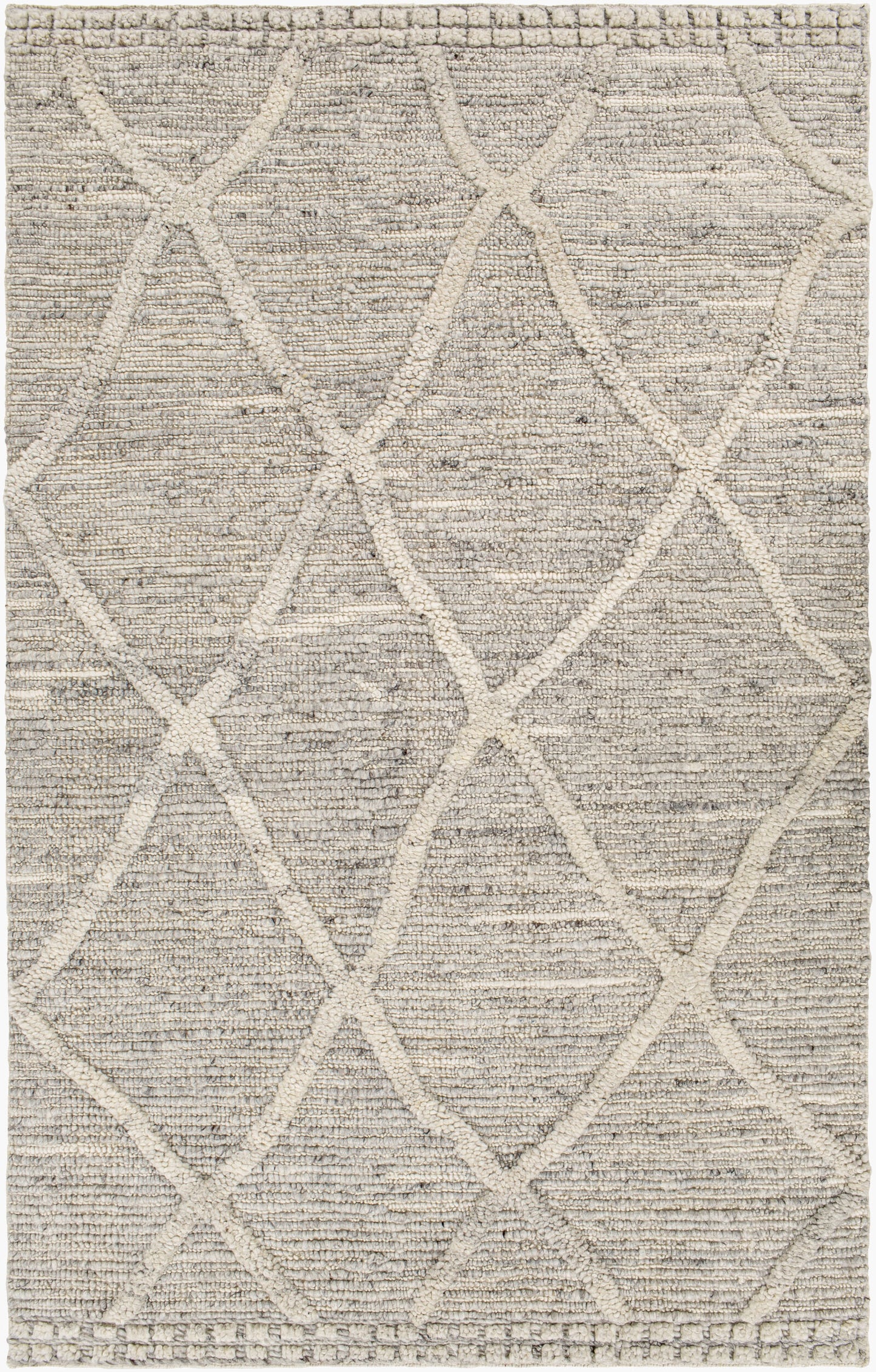 Alfombra de lana hecha a mano Manisa MNS-2302 de 1,52 m x 2,13 m