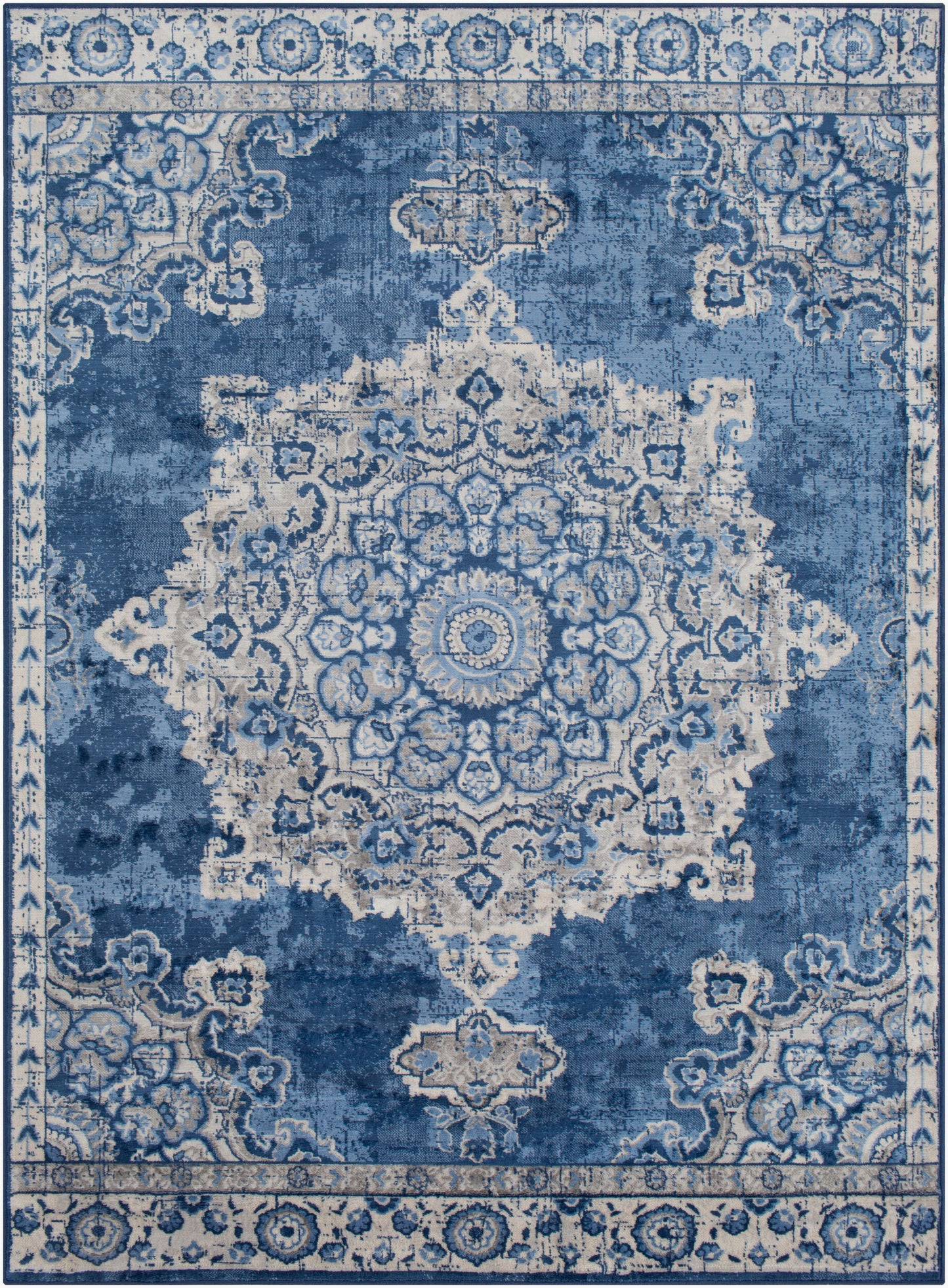 Monaco MOC-2300 4' x 6' Machine Woven Area Rug