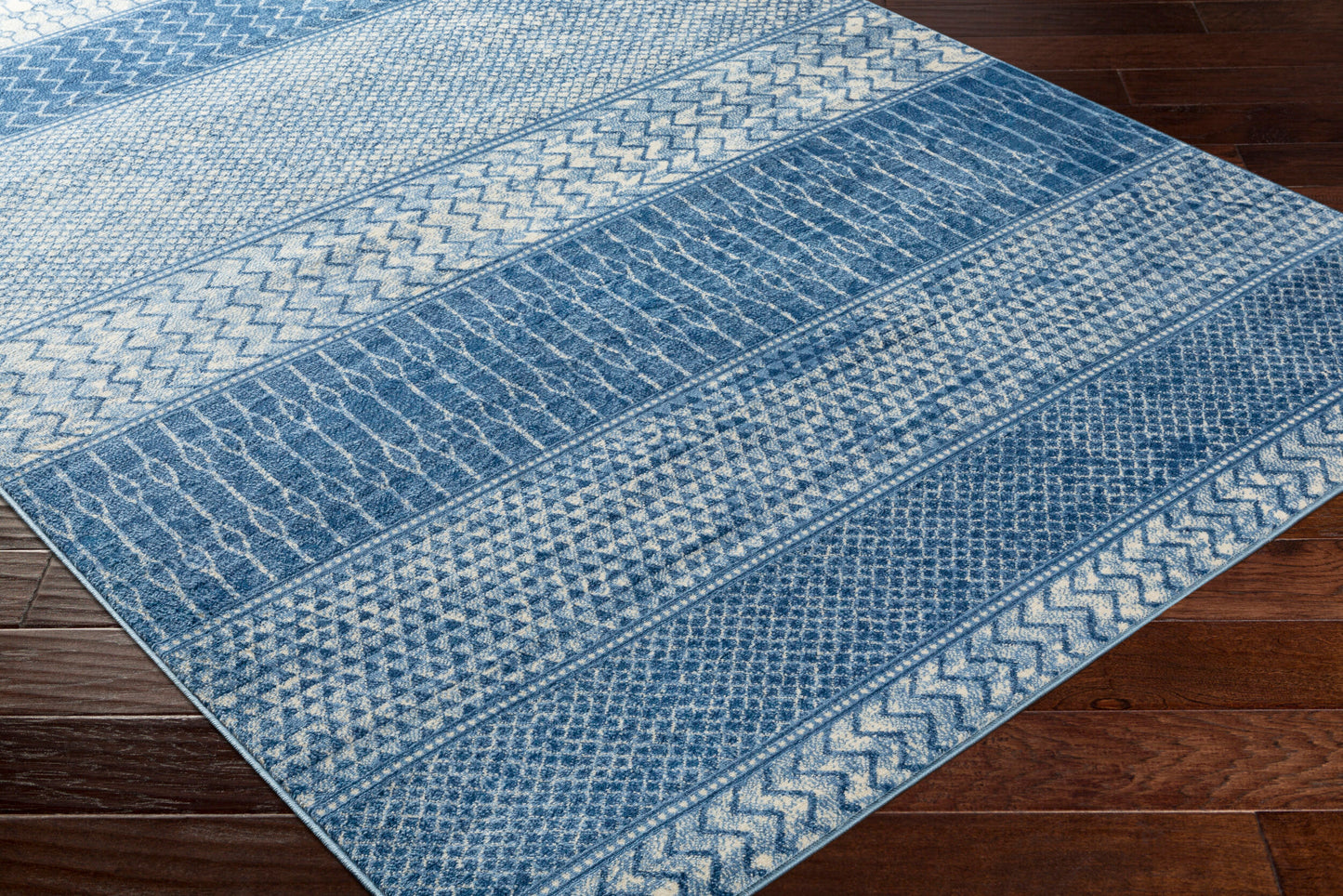 Monaco MOC-2305 6ft Square Machine Woven Area Rug