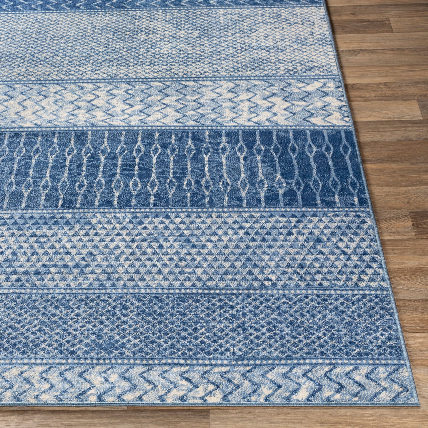 Monaco MOC-2305 6ft Square Machine Woven Area Rug