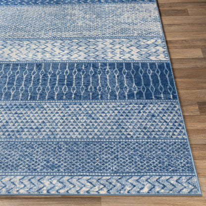 Monaco MOC-2305 6ft Square Machine Woven Area Rug