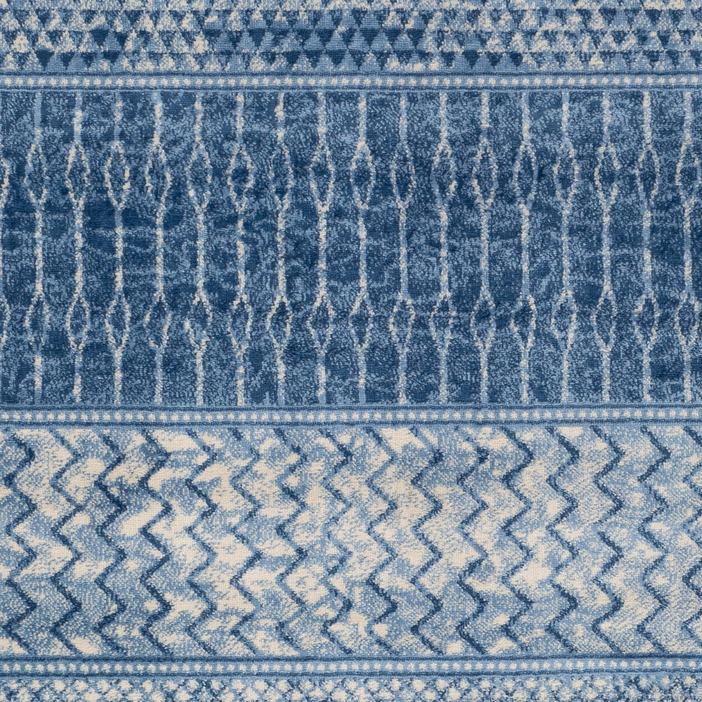 Monaco MOC-2305 6ft Square Machine Woven Area Rug