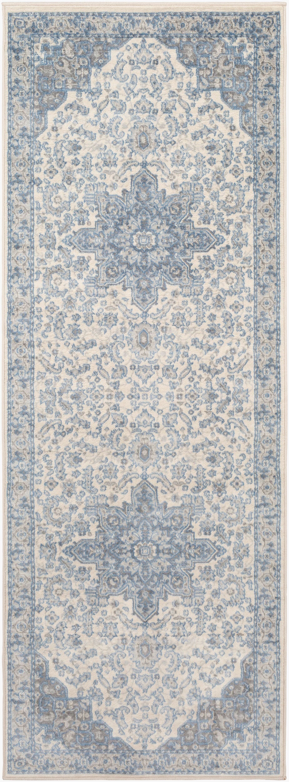 Monaco MOC-2313 7ft Runner Machine Woven Runner Rug