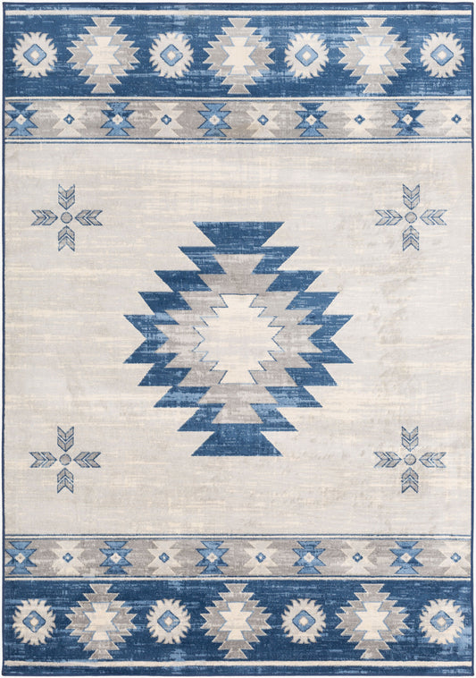 Monaco MOC-2321 2' x 3' Machine Woven Accent Rug