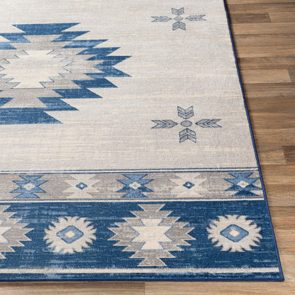 Monaco MOC-2321 2' x 3' Machine Woven Accent Rug