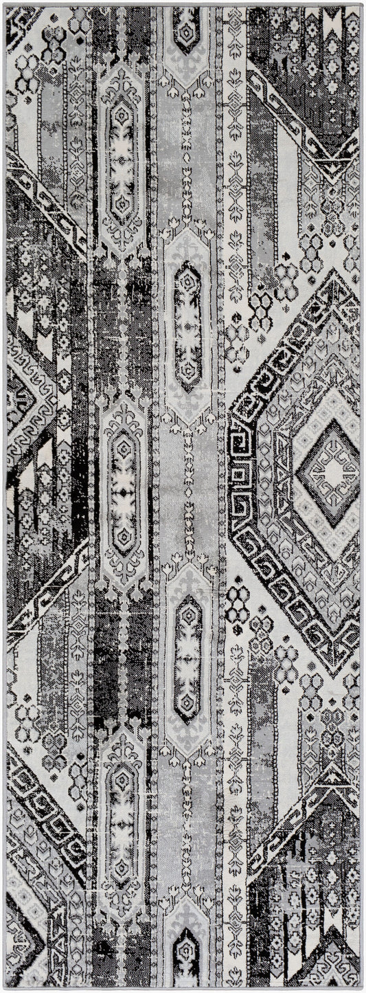 Monaco MOC-2325 7ft Runner Machine Woven Runner Rug