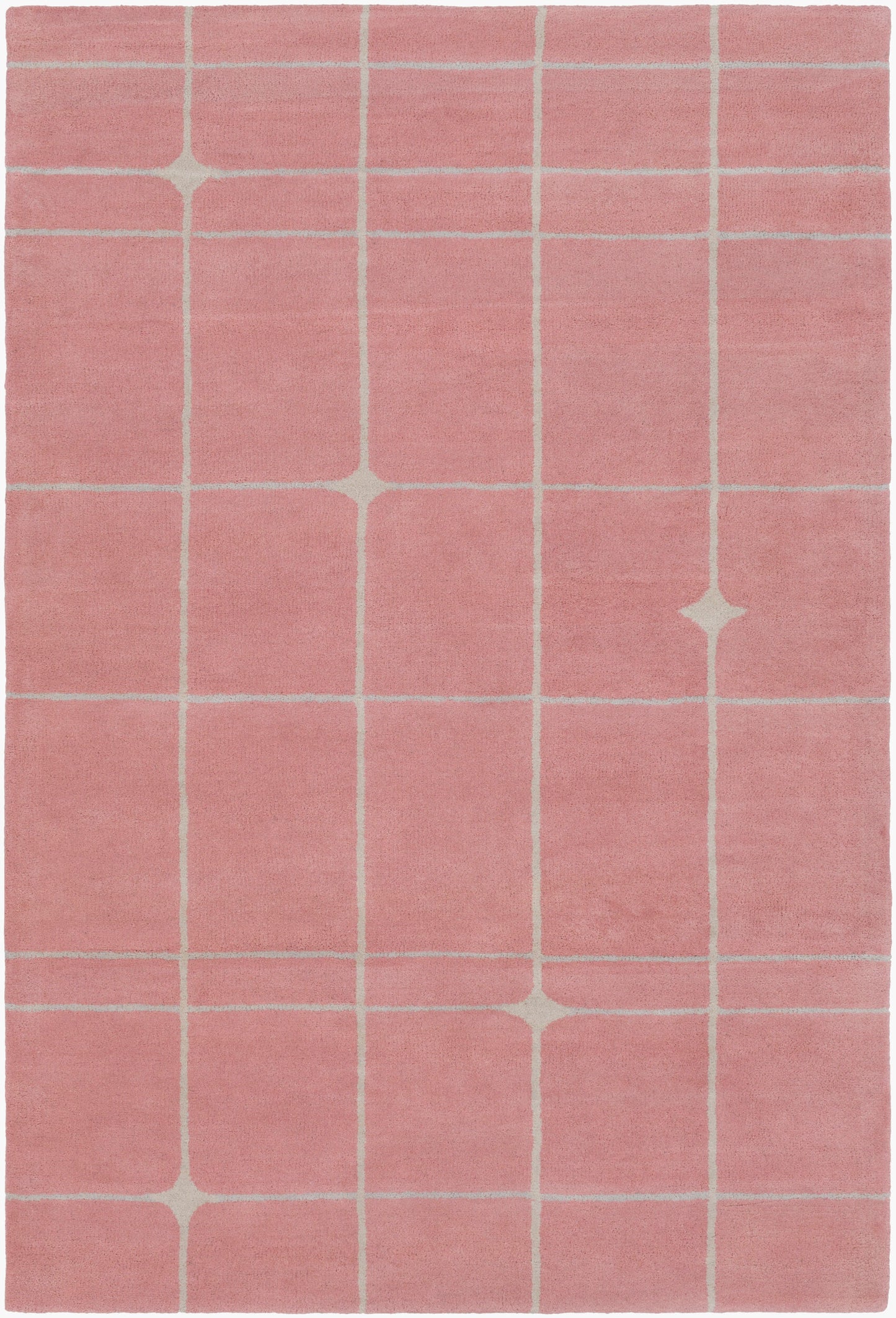 Alfombra de lana hecha a mano Mod Pop MPP-4515 de 4' x 6'