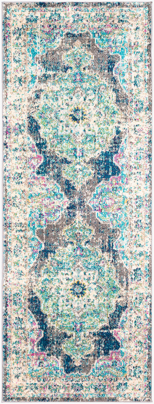 Morocco MRC-2304 7ft Runner Machine Woven Runner Rug