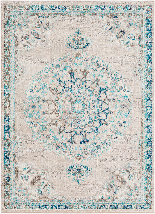 Morocco MRC-2321 2' x 3' Machine Woven Accent Rug