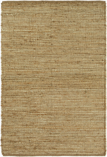 Alfombra de yute hecha a mano Maren MRE-1002 de 1,52 m x 2,13 m