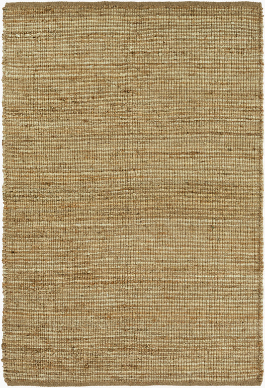 Alfombra de yute hecha a mano Maren MRE-1002 de 1,52 m x 2,13 m