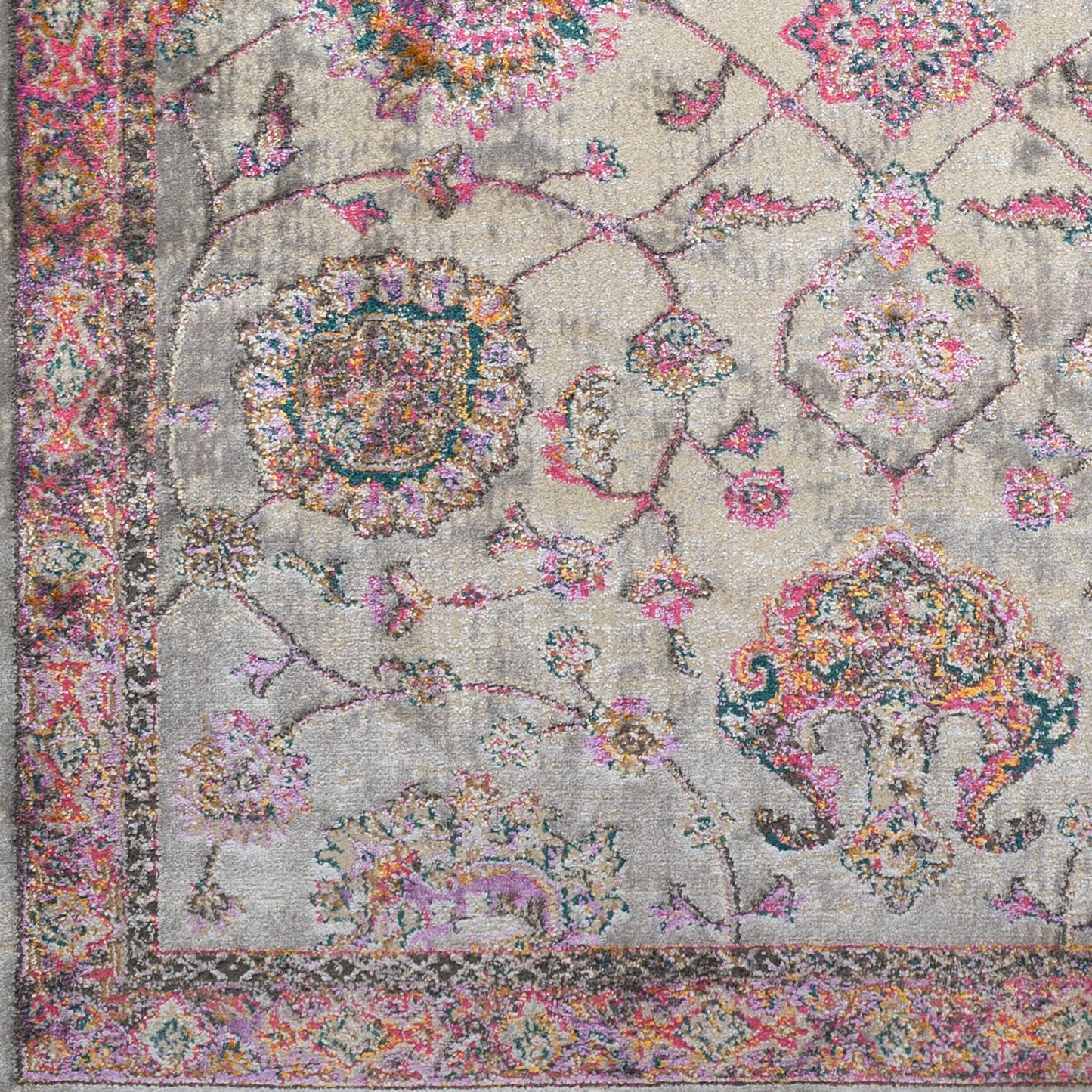 Alfombra decorativa tejida a máquina Marrakesh MRH-2308 de 2' x 3'