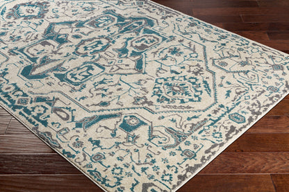 Alfombra decorativa tejida a máquina Marrakesh MRH-2317 de 2' x 3'