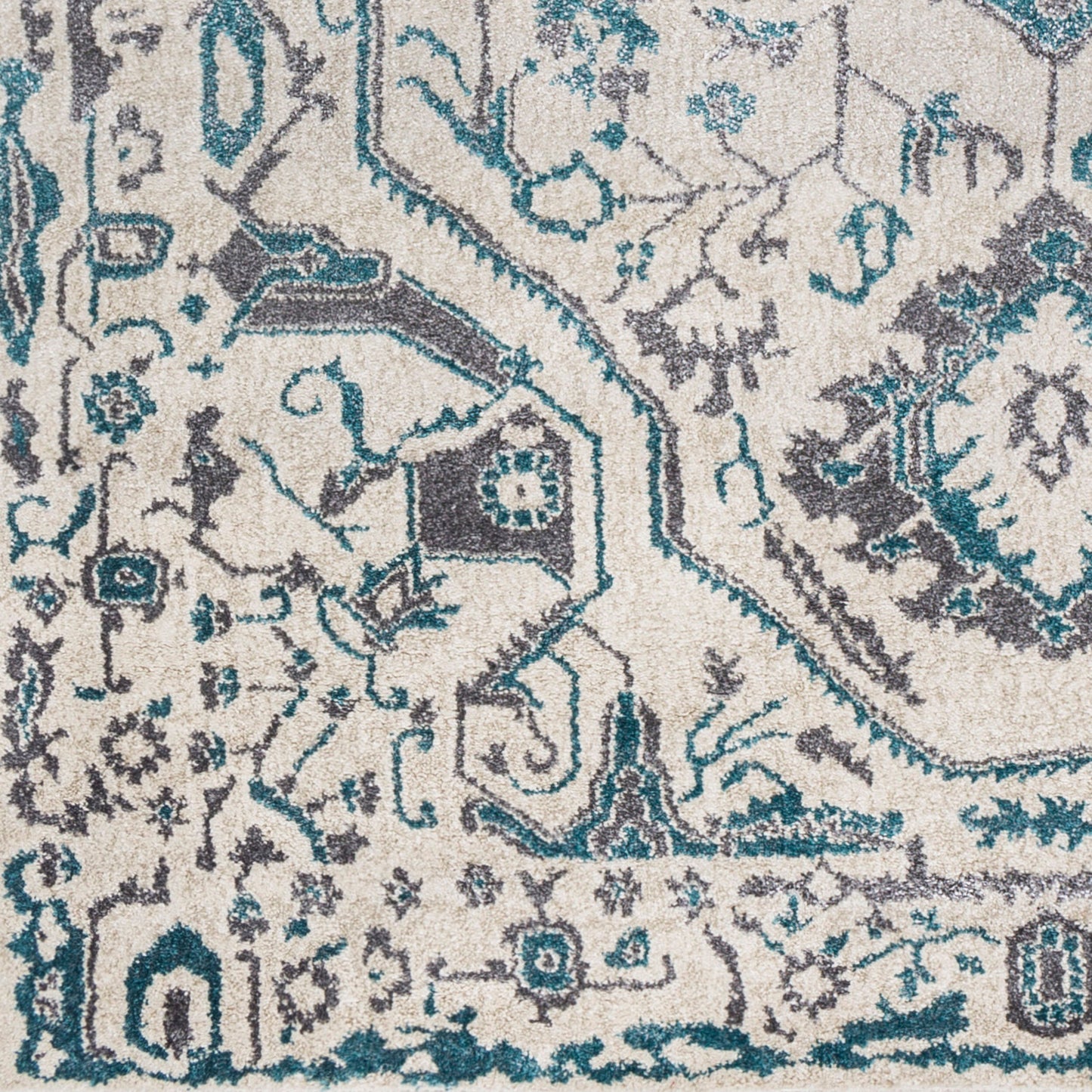 Alfombra decorativa tejida a máquina Marrakesh MRH-2317 de 2' x 3'