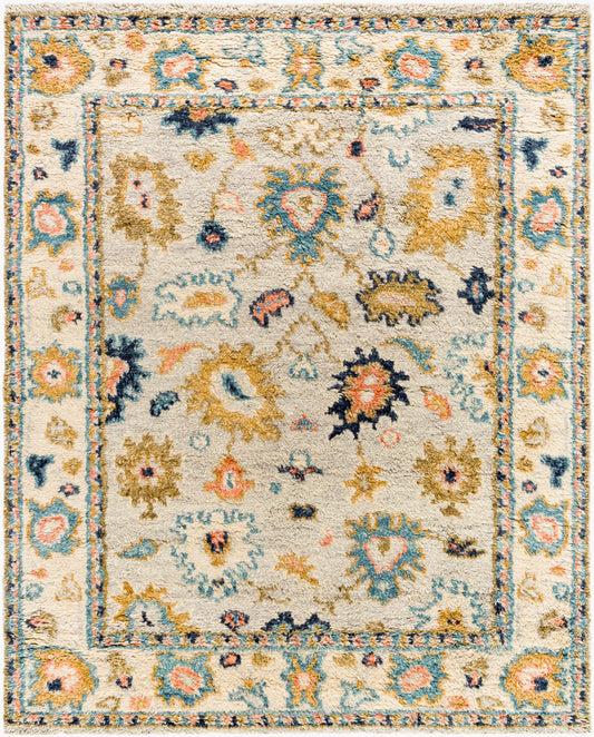 Alfombra de lana hecha a mano Marrakech MRK-2300 de 2,44 m x 3,05 m