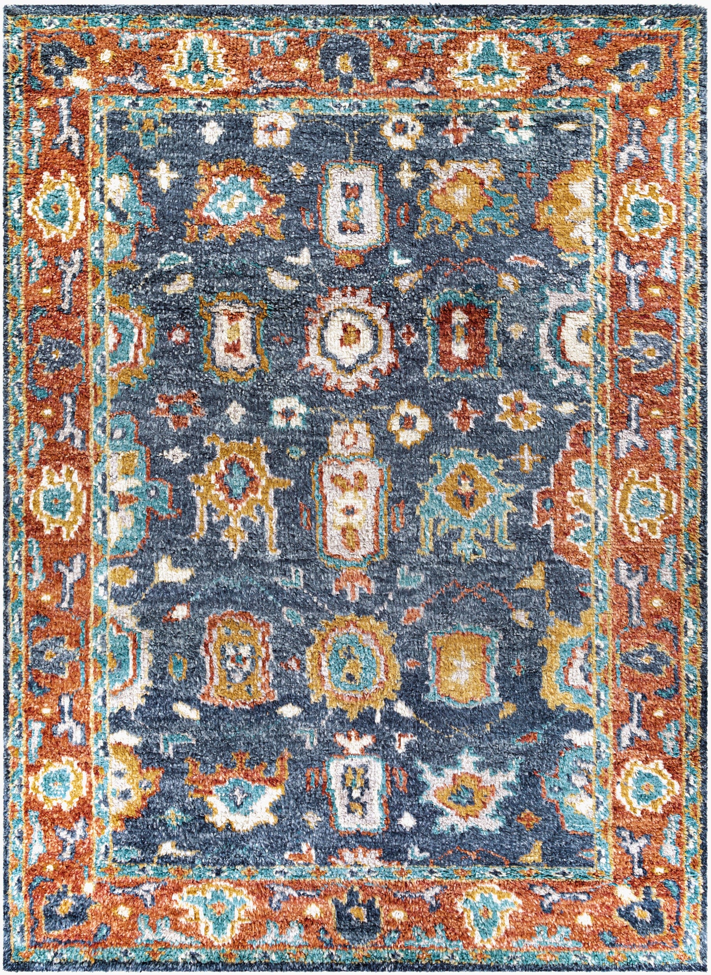 Alfombra de lana hecha a mano Marrakech MRK-2303 de 2,7 x 3,6 m