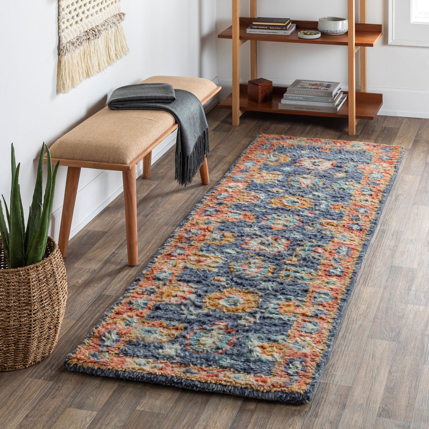 Alfombra de lana hecha a mano Marrakech MRK-2303 de 2,4 m