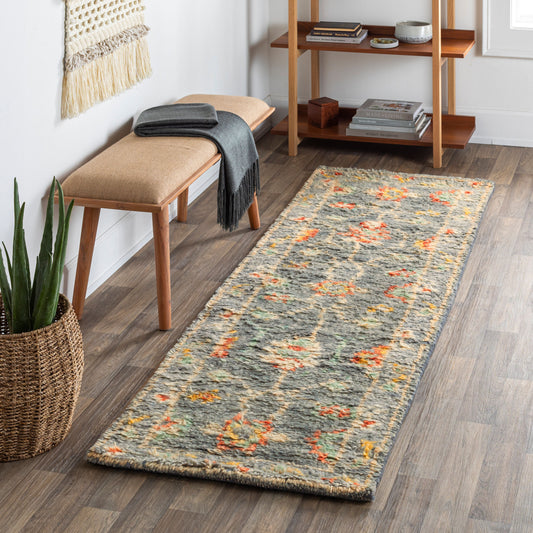 Alfombra de lana hecha a mano Marrakech MRK-2305 de 2,4 m