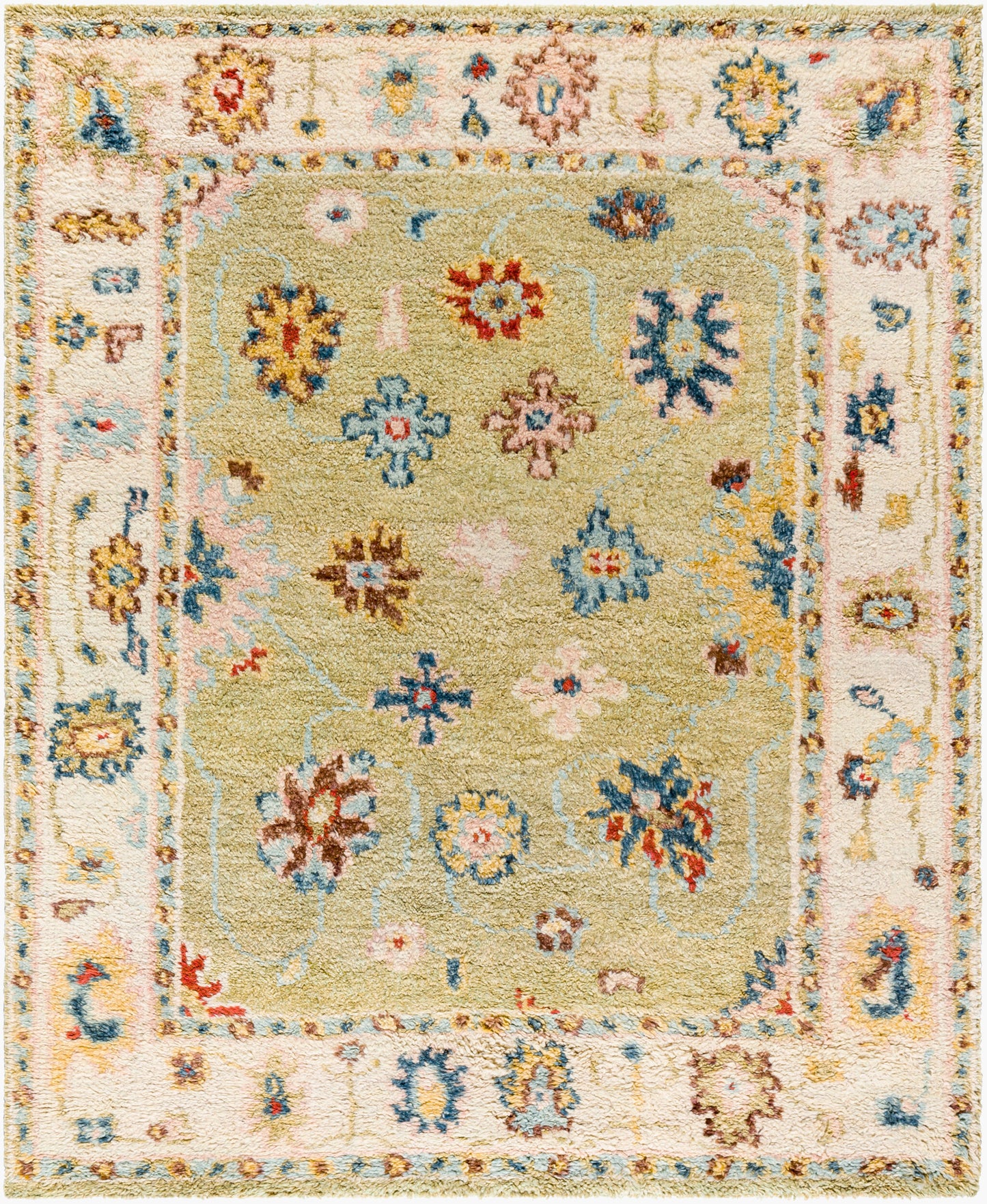 Alfombra de lana hecha a mano Marrakech MRK-2307 de 2,44 m x 3,05 m
