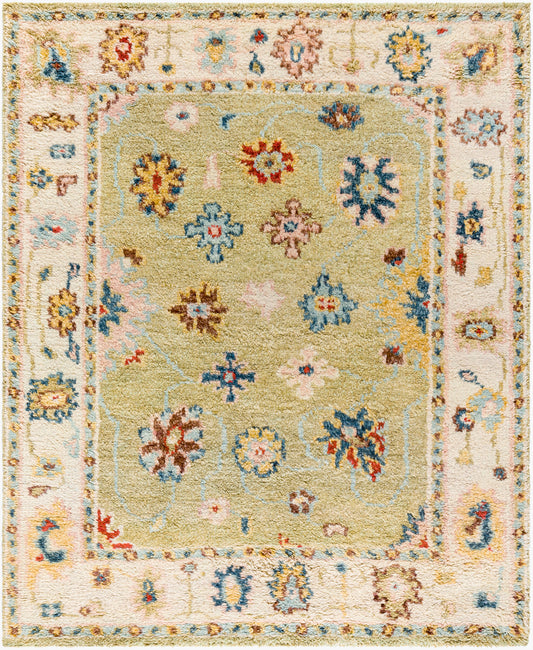 Alfombra de lana hecha a mano Marrakech MRK-2307 de 2,44 m x 3,05 m