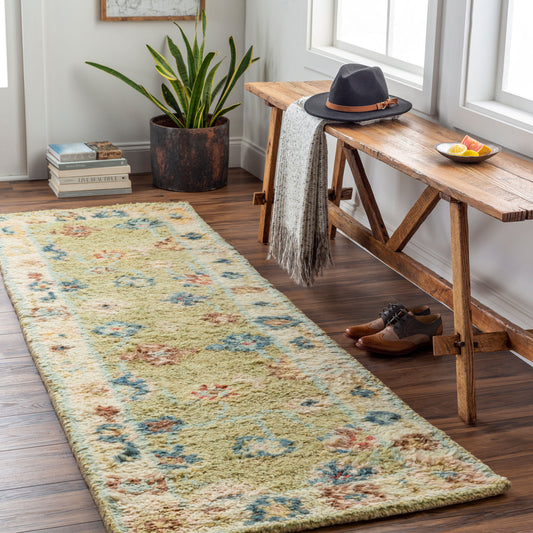 Alfombra de lana hecha a mano Marrakech MRK-2307 de 2,4 m