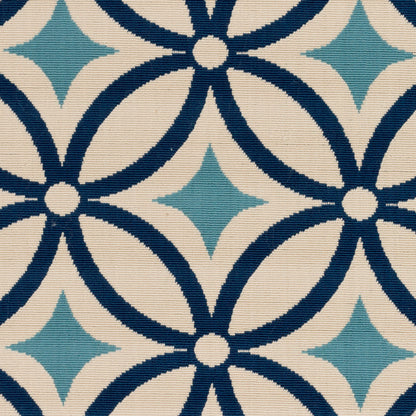 Marina MRN-3001 3' x 5' Machine Woven Indoor/Outdoor Accent Rug